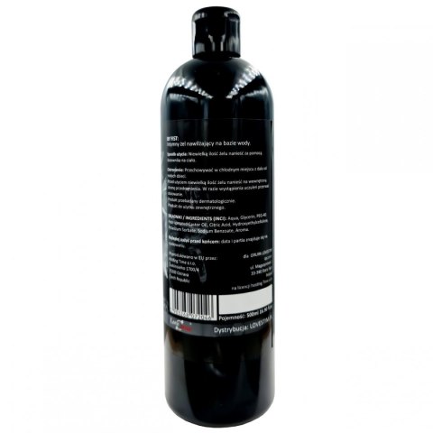 Gęsty wodny żel do mocnego fistingu 500ml