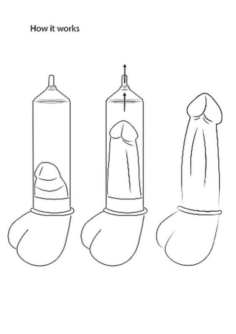 Automatic Rechargeable Luv Pump - Transparent