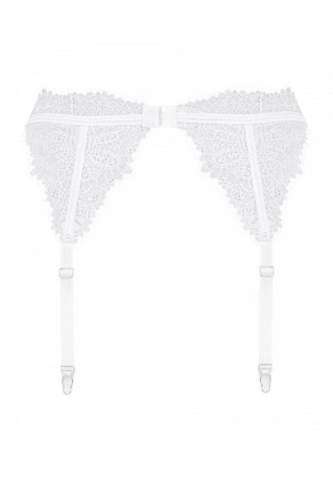 Bielizna-Bianelle pas do pończoch biały S/M