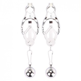 Me You Us Clover Nipple Clamp Silver
