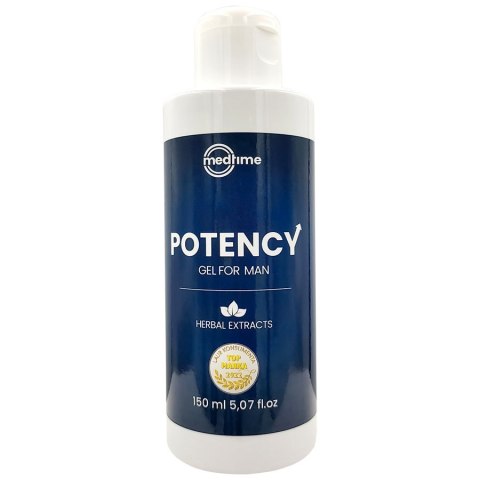 POTENCY GEL FOR MAN 150ML Z AKTYWNYMI WYCIĄGAMI