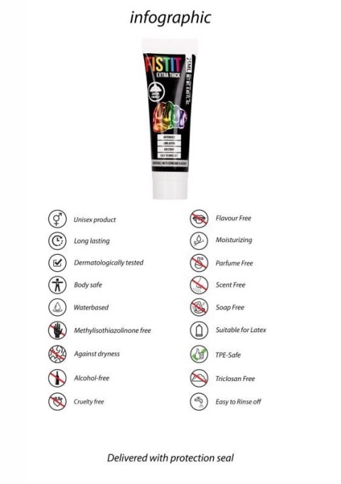 Extra Thick Lubricant - Rainbow - 0.8 fl oz / 25 ml