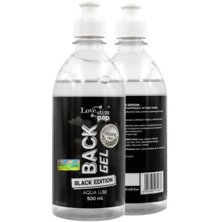 LOVESTIM LUBRYKANT ANALNY BACK GEL BLACK EDITION 500ml