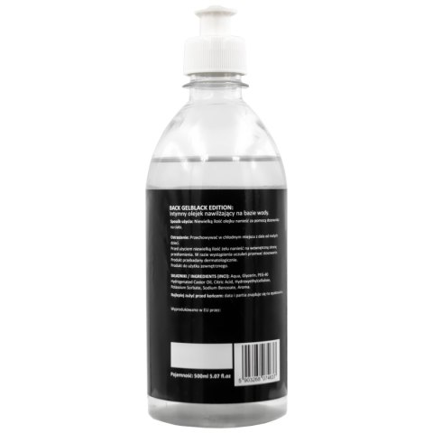 LOVESTIM LUBRYKANT ANALNY BACK GEL BLACK EDITION 500ml