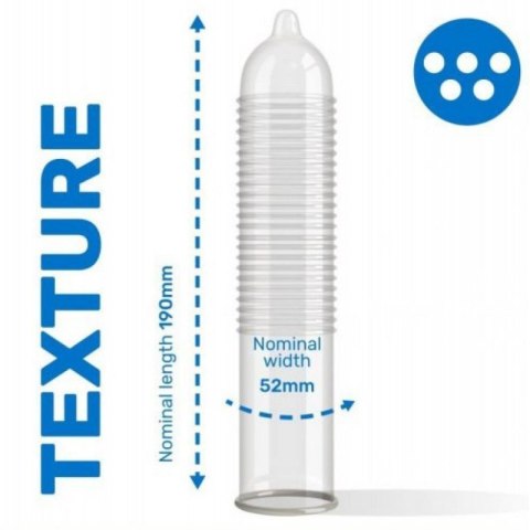 Passion stimulating condoms 12 pcs