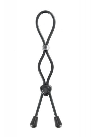 Adjustable double loop cockring