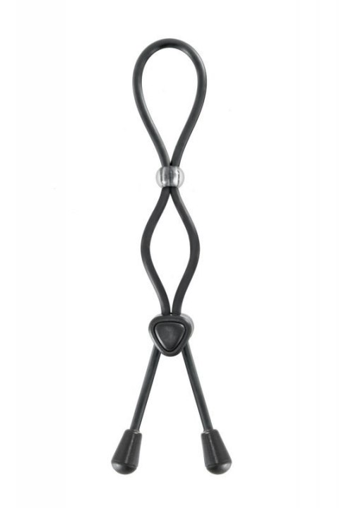 Adjustable double loop cockring