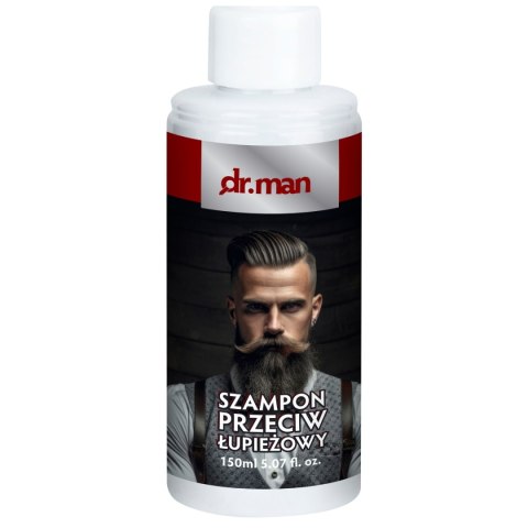 DR. MAN SZAMPON PRZECIW ŁUPIEŻOWY 150ml USÓWA OBJAWY I ZAPOBIEGA