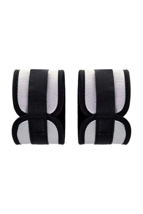 Anonymo anclecuffs, polyester, silver, 28.5 cm