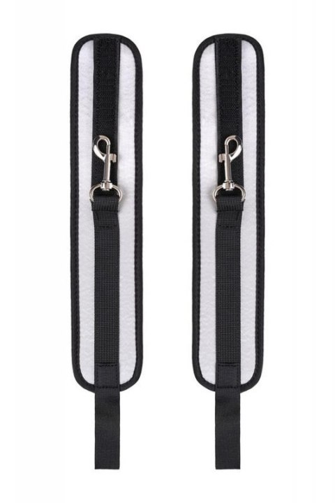 Anonymo anclecuffs, polyester, silver, 28.5 cm