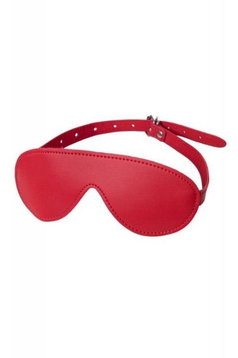 Anonymo mask, PU leather, red, 65 cm