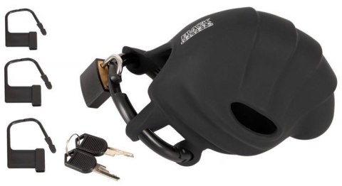 Black velvets Cock & Ball cage