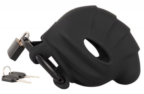 Black velvets Cock & Ball cage