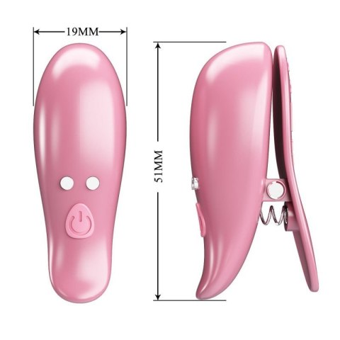 PRETTY LOVE - CAYLEY, WATERPROOF, ABS, 10 VIBRATIONS, REMOTE CONTROL