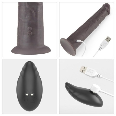 10'' Dual Layered Platinum Silicone Rotator