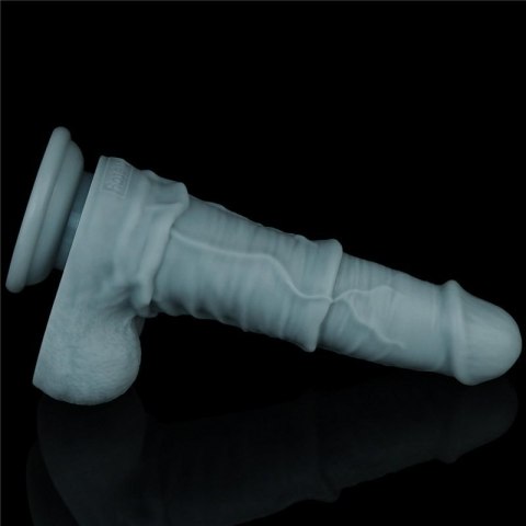 11'' Rechargeable Thrusting and Vibrating Silicone Dildo with Remote