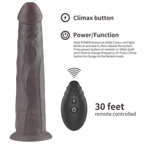 9.0'' Dual Layered Platinum Silicone Rotator