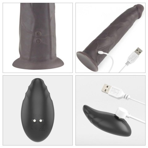 9.0'' Dual Layered Platinum Silicone Rotator