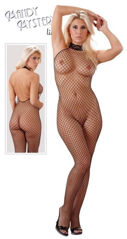 Net catsuit black S/M
