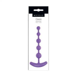 Plug/kulki- Me You Us Classic Anal Beads Purple
