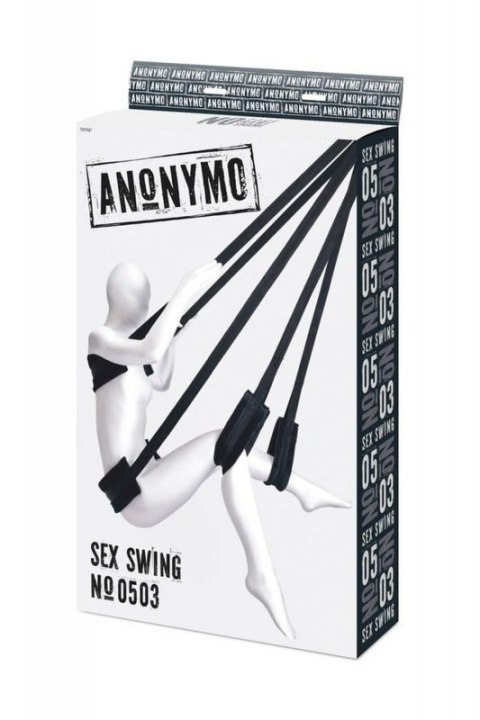 Anonymo Sex swing, Velour, black
