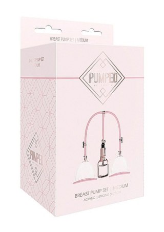 Breast Pump Set Medium - Rose Gold