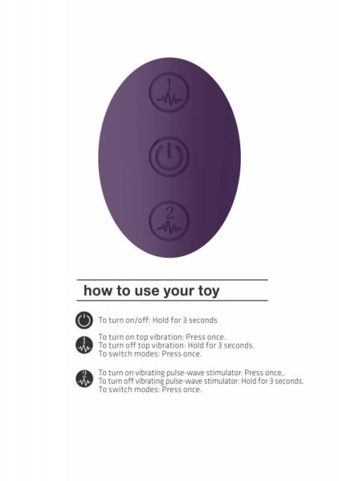 Enora - Wand & Vibrator - Purple