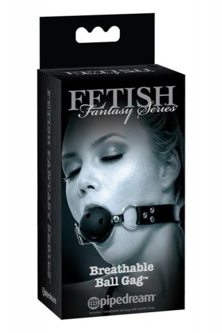 FETISH FANTASY SERIES LIMITED EDITION BREATHABLE BALL GAG BLACK