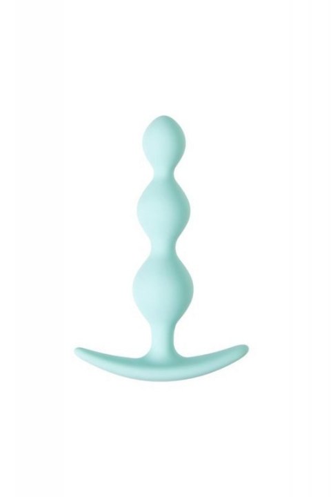 ToDo by Toyfa Anal plug Triple, silicone, mint, 10.5 cm, O 2.4 cm