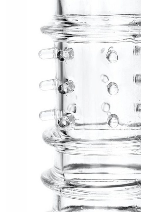 A-TOYS, Penis Sleeve, TPR, Transparent, 15.3 cm