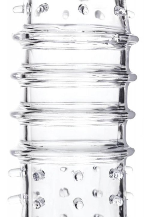 A-TOYS, Penis Sleeve, TPR, Transparent, 15.3 cm