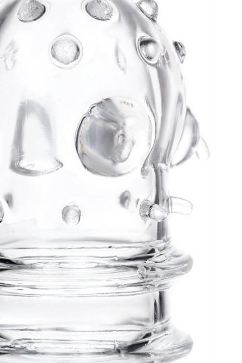 A-TOYS, Penis Sleeve, TPR, Transparent, 15.3 cm