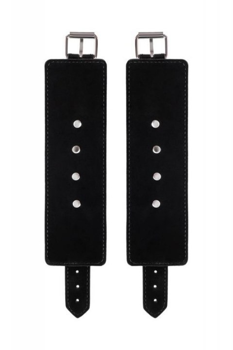 Anonymo handcuffs, PU leather, black