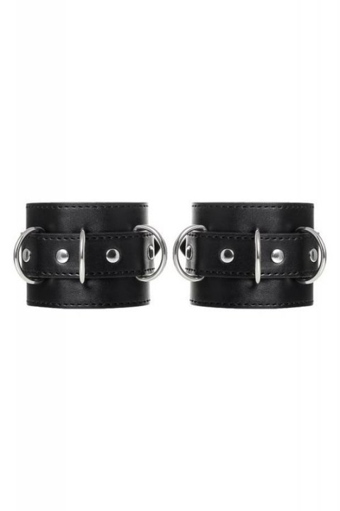 Anonymo handcuffs, PU leather, black