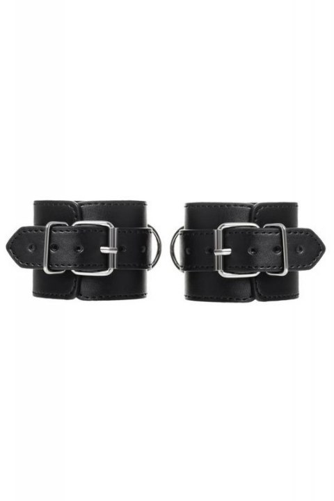 Anonymo handcuffs, PU leather, black
