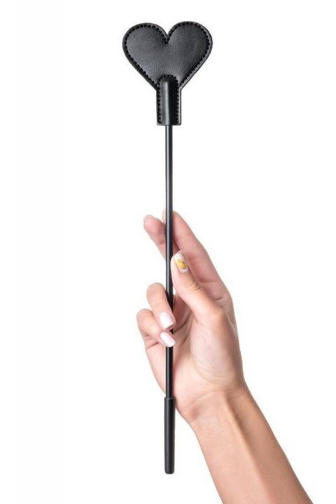 Anonymo stack, PU leather, black, 35 cm