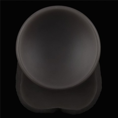 14.5'' Dual Layered Bendable Silicone Cock XXL(Black)