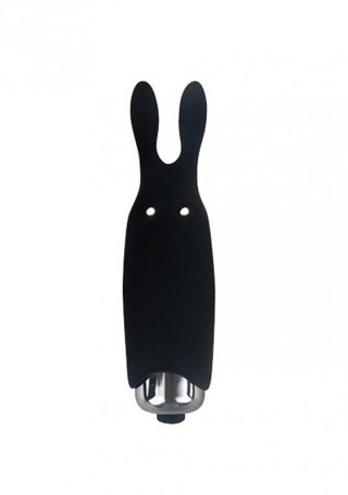 Stymulator-Wibrator - Lastic pocket vibe Rabbit Black