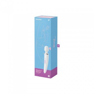 Wibrator - Satisfyer Wand-er Woman (White/Chrome)