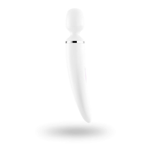 Wibrator - Satisfyer Wand-er Woman (White/Chrome)